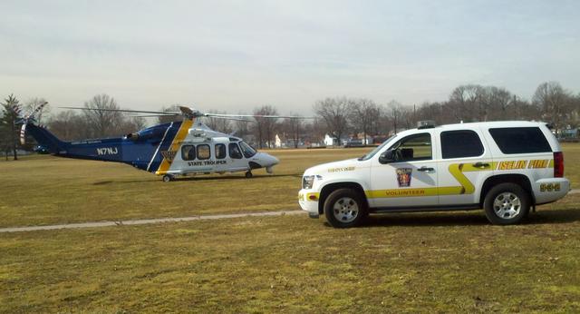 Medevac, Merrill Park, February 22, 2013.